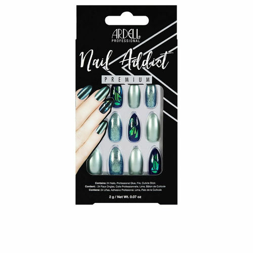 Ardell False nails 75887 Grün Glitter Chrome