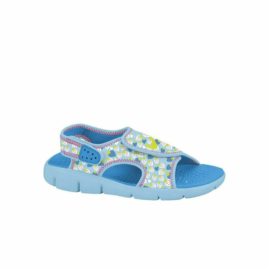 Nike Flip Flops for Children Sunay Adjust Girls' Clothing - Blue von Nike | BYAG.