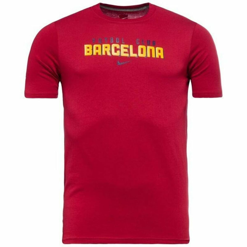 Nike FC Barcelona Club Boys' T-Shirt - Red von Nike | BYAG.
