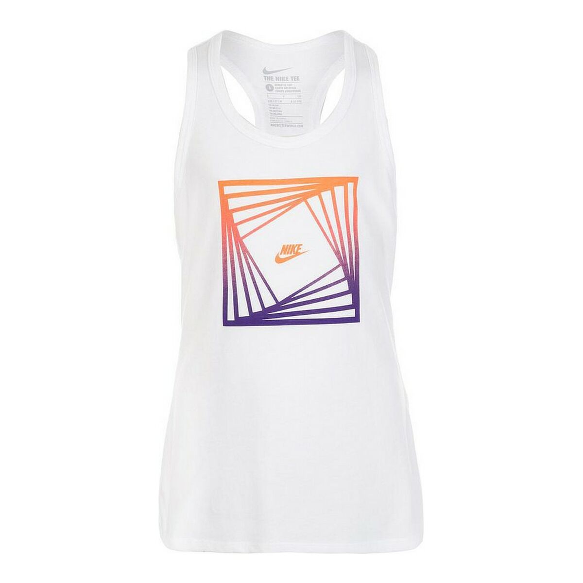 Nike Block TD Tank Unisex Tank Top - White von Nike | BYAG.