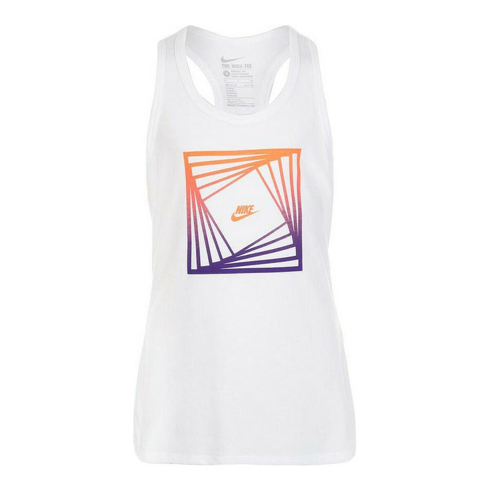 Nike Block TD Tank Unisex Tank Top - White