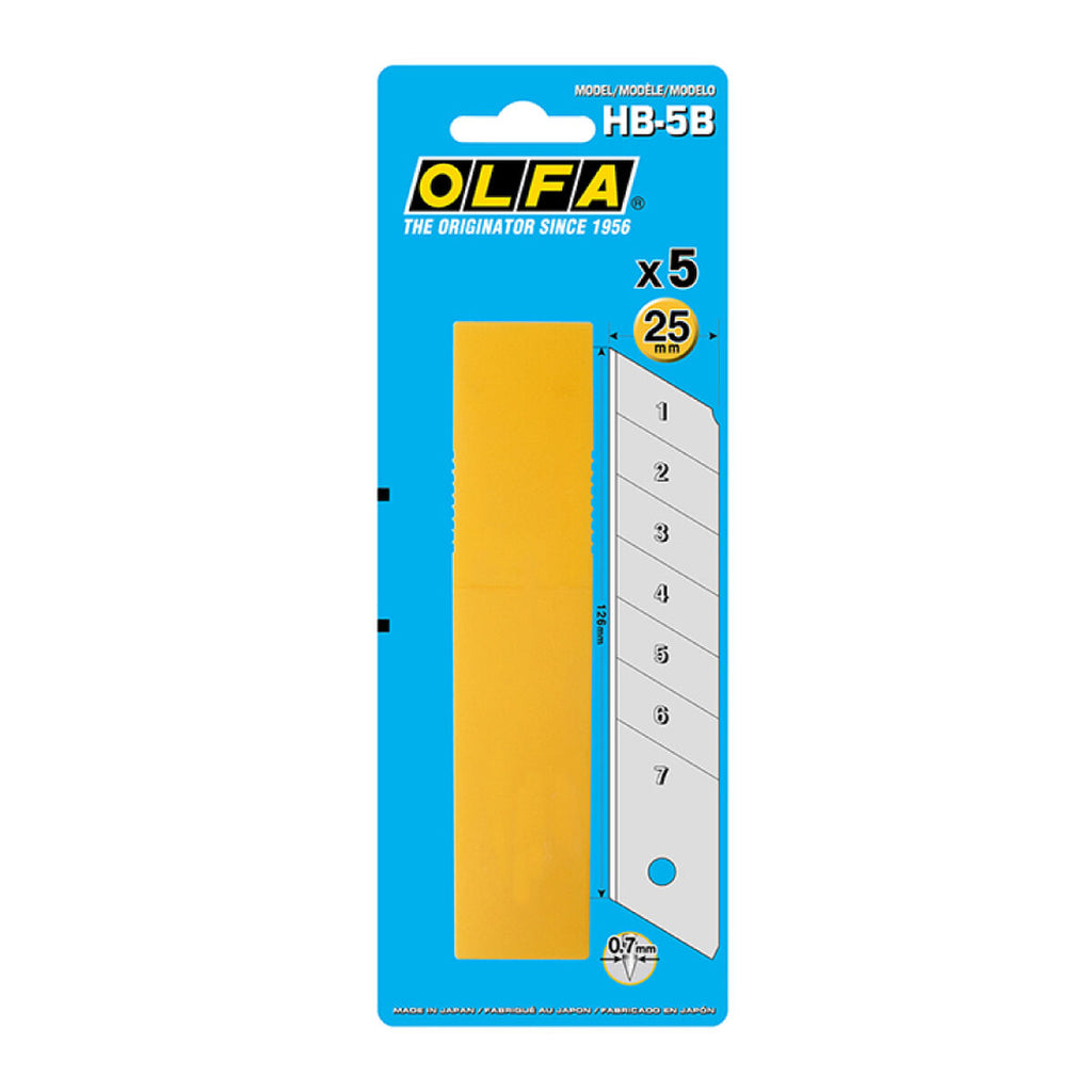 Olfa Knife Blade HB-5B 25 mm chunkable – Ansicht 2