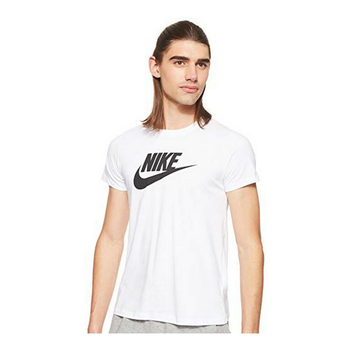 Nike Sportswear T-Shirt Essntl Icon Men's T-Shirt - White von Nike | BYAG.
