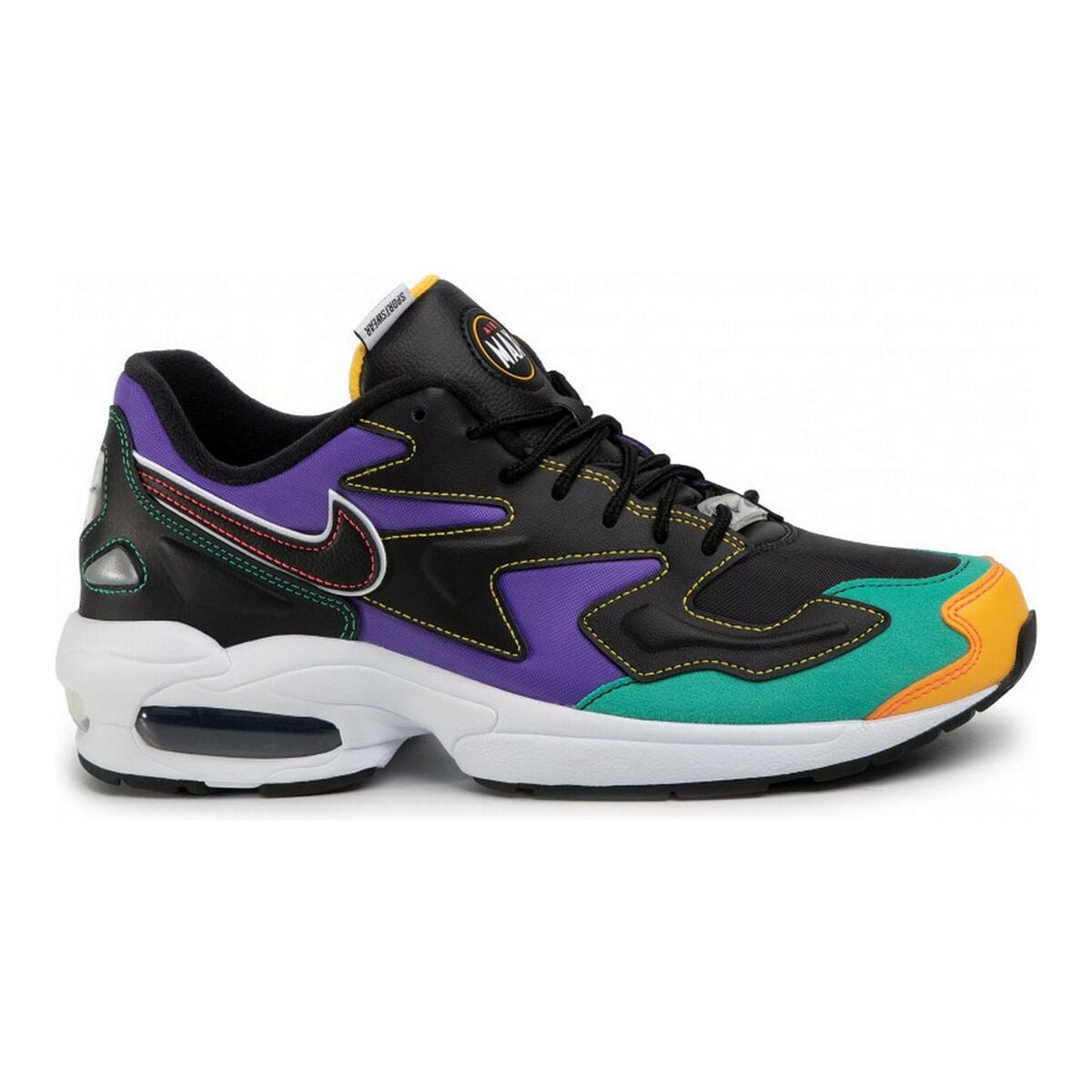 Nike Air MAX2 Light PRM Men's Trainers - Black von Nike | BYAG.