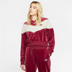 Nike Sportswear Heritage Women's Hoodie - Dark Red von Nike | BYAG.