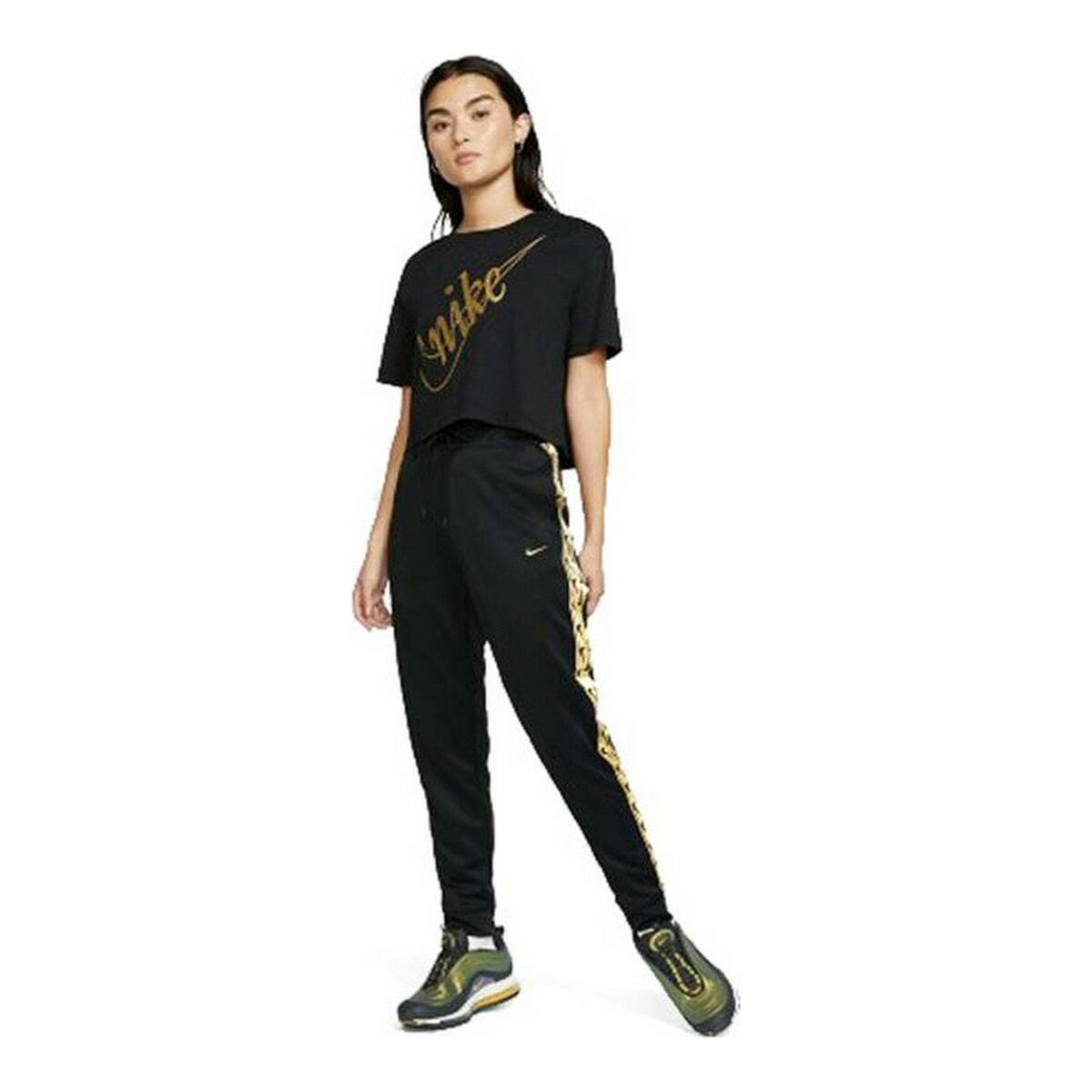 Nike Long Sportswear Women's Pants - Black von Nike | BYAG.