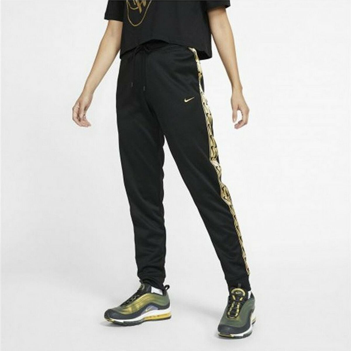 Nike Long Sportswear Women's Pants - Black von Nike | BYAG.
