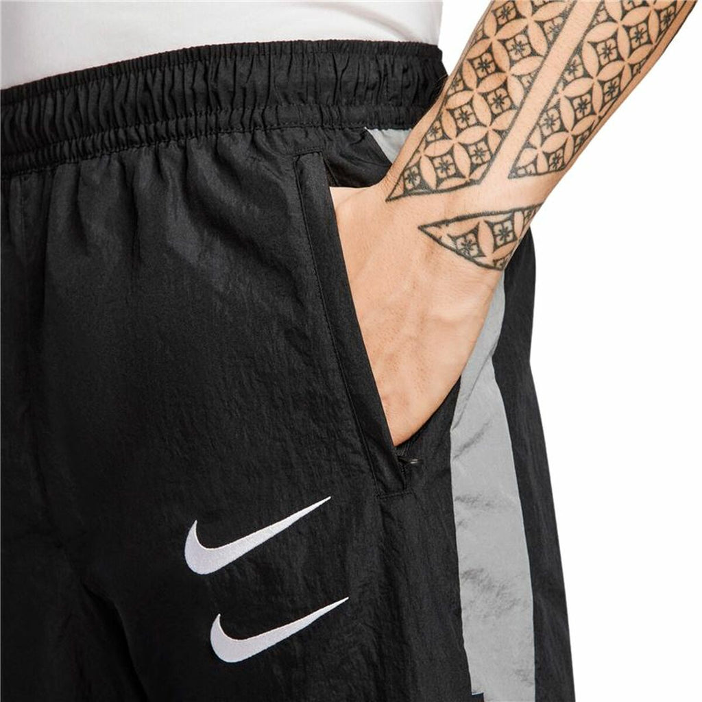 Nike Swoosh Kids' Track Pants - Black von Nike | BYAG.