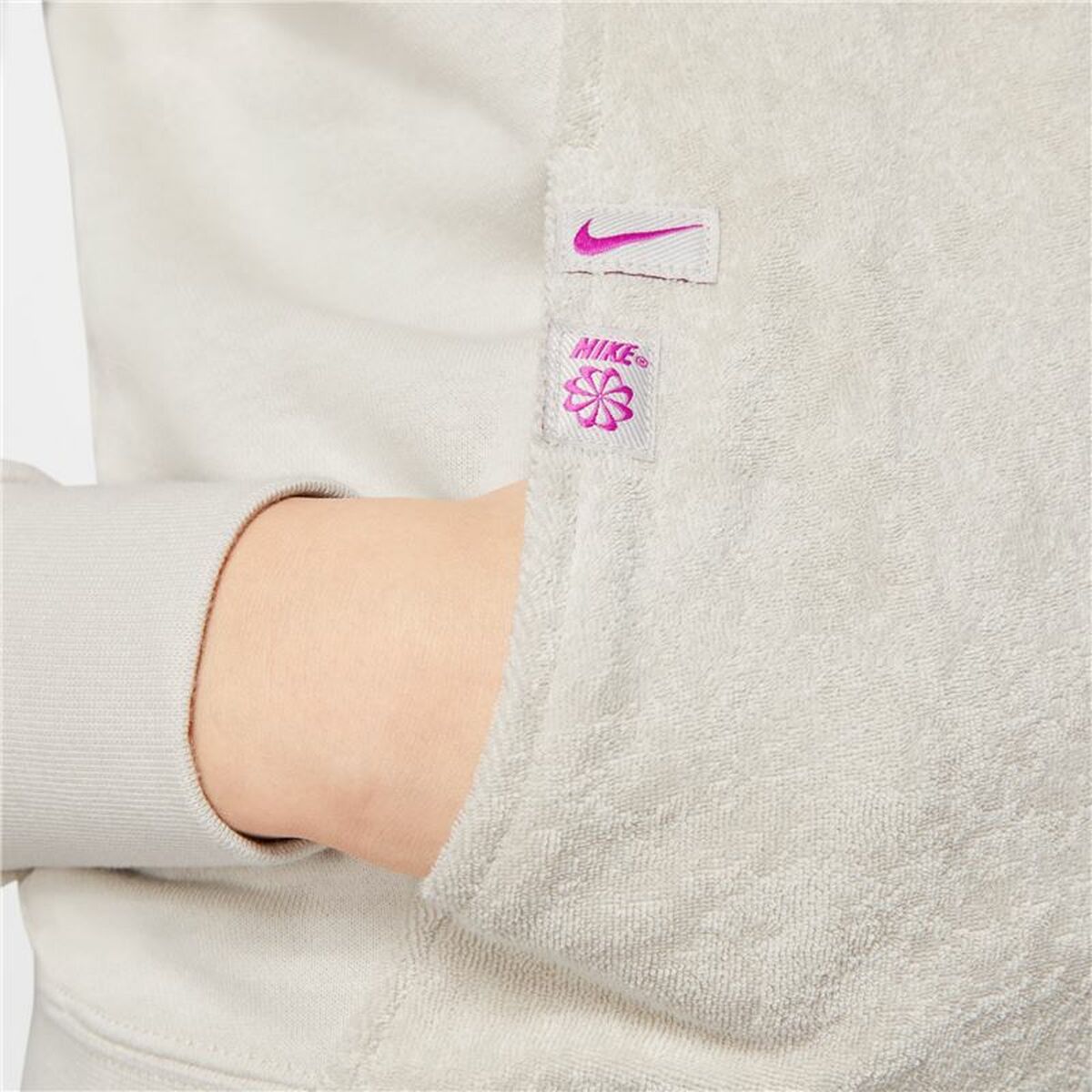 Nike Hoodless for Heritage Girls' Hoodie - Beige von Nike | BYAG.