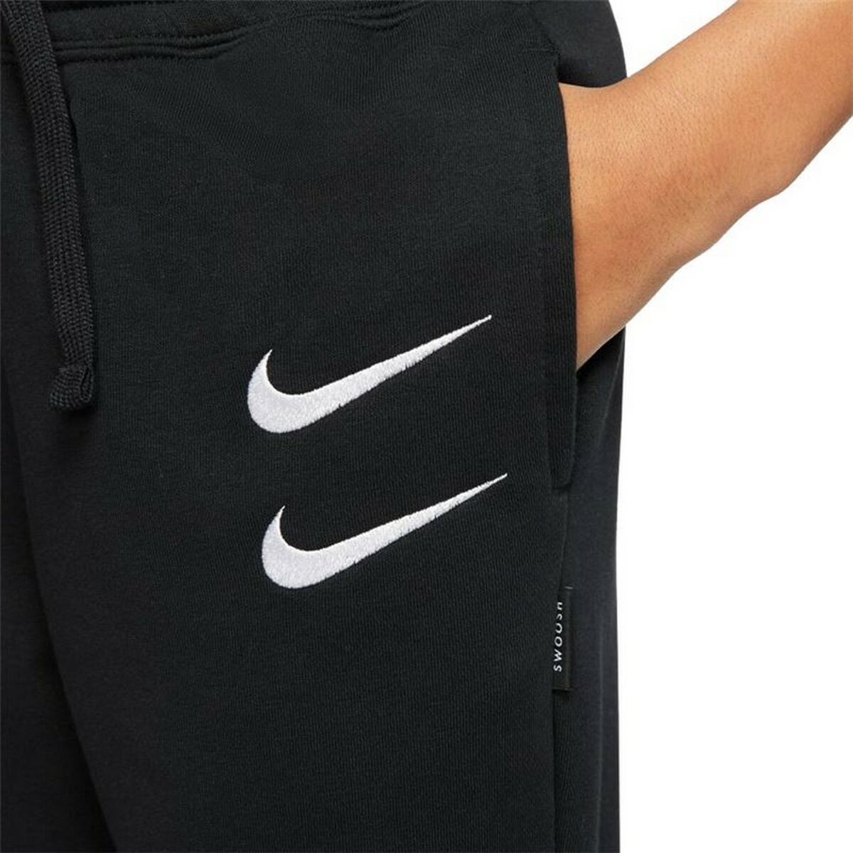 Nike Swoosh Boys' Track Pants - Black von Nike | BYAG.