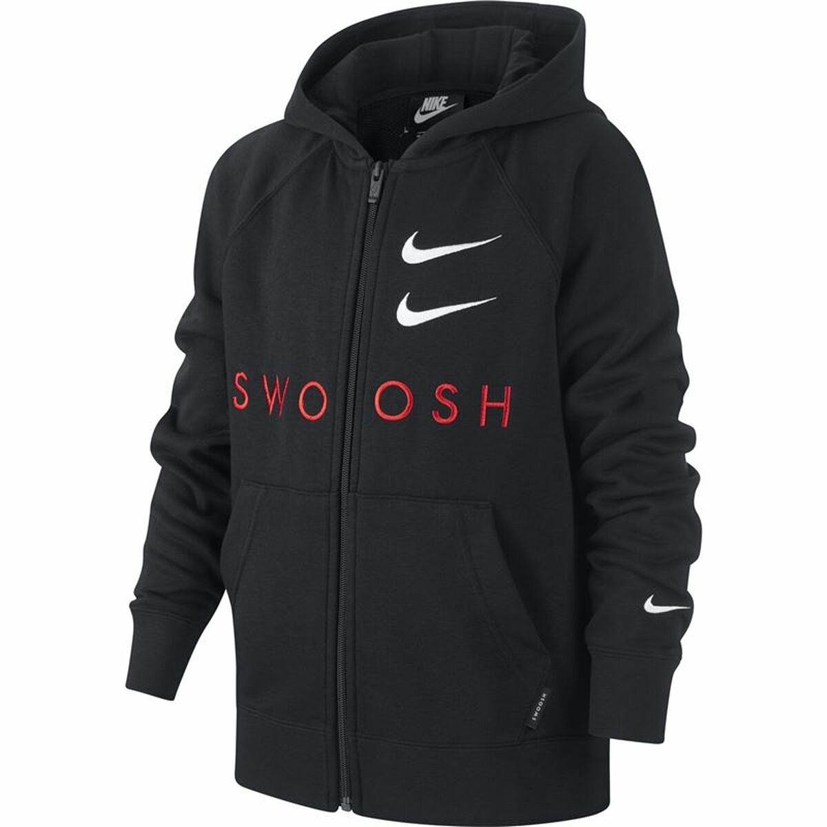 Nike Swoosh Boys' Jacket - Black von Nike | BYAG.