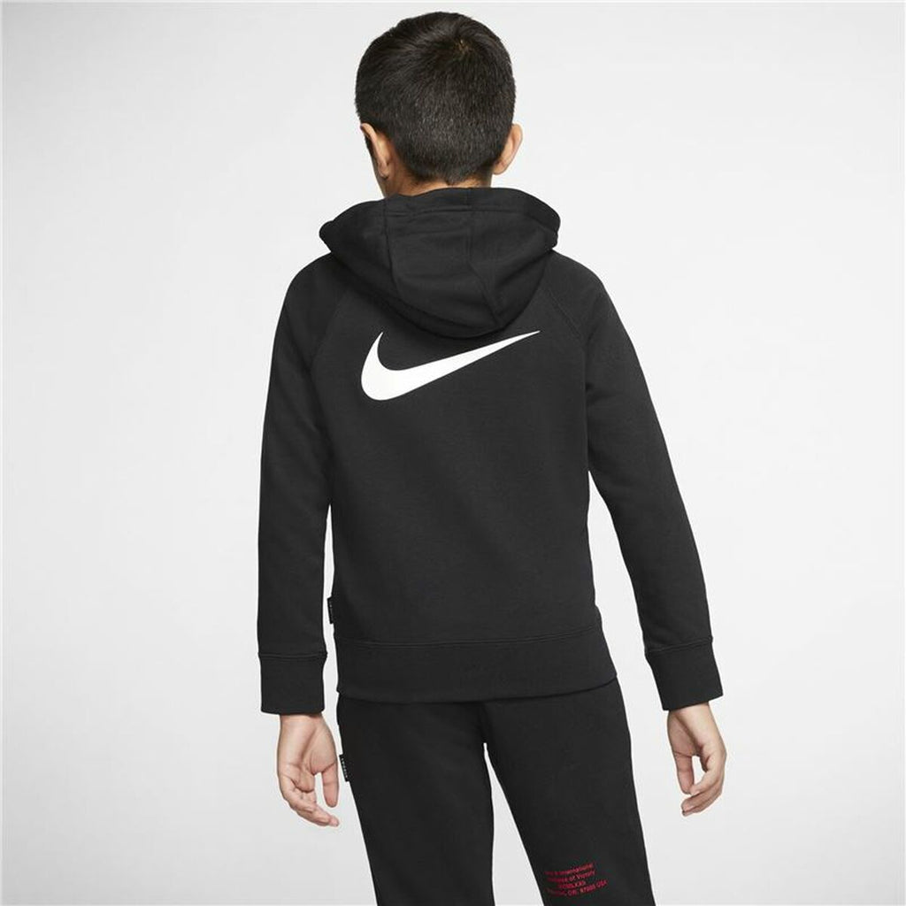 Nike Swoosh Boys' Jacket - Black von Nike | BYAG.