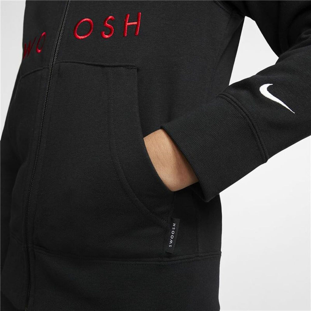Nike Swoosh Boys' Jacket - Black von Nike | BYAG.