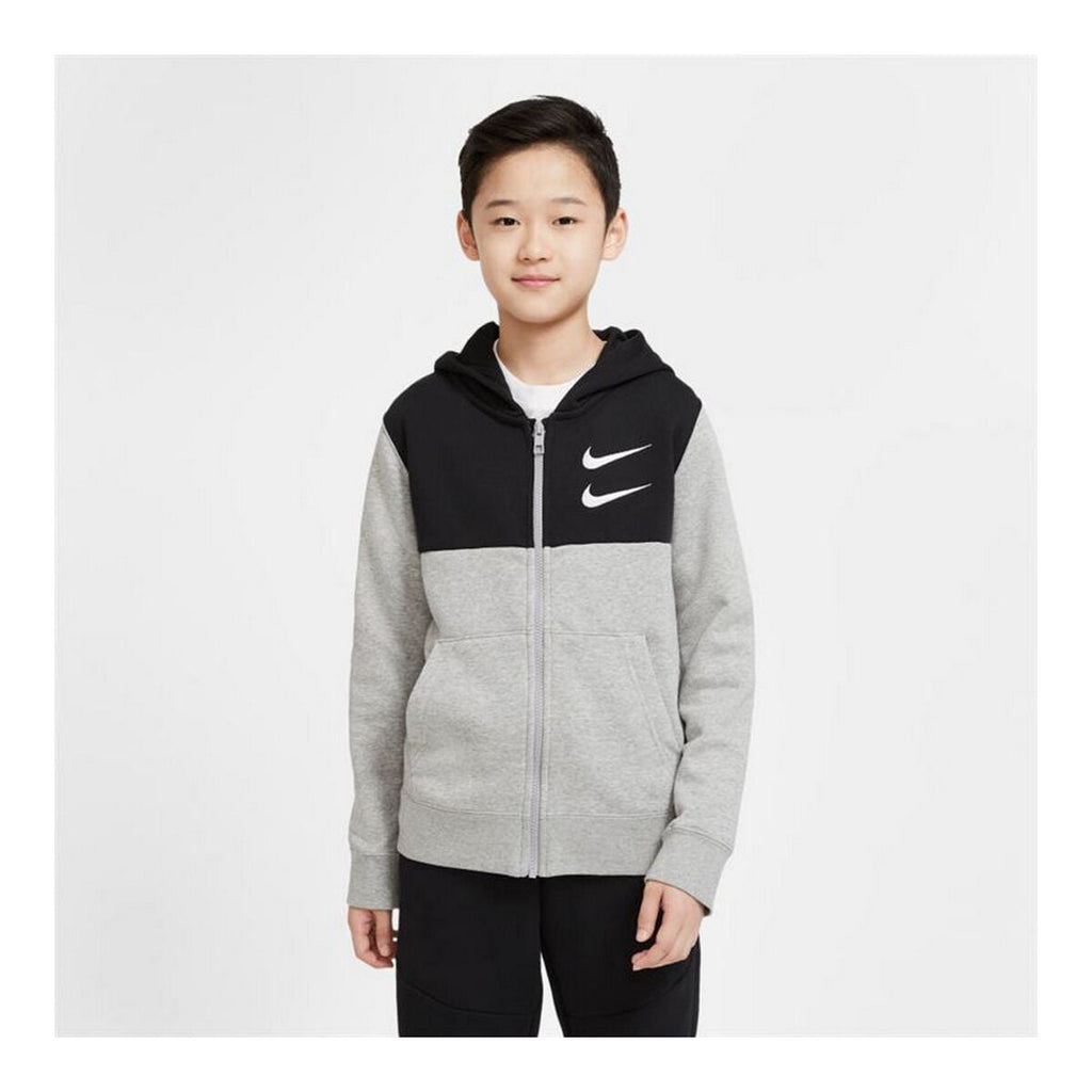 Nike Swoosh Kids' Jacket - Dark Grey von Nike | BYAG.
