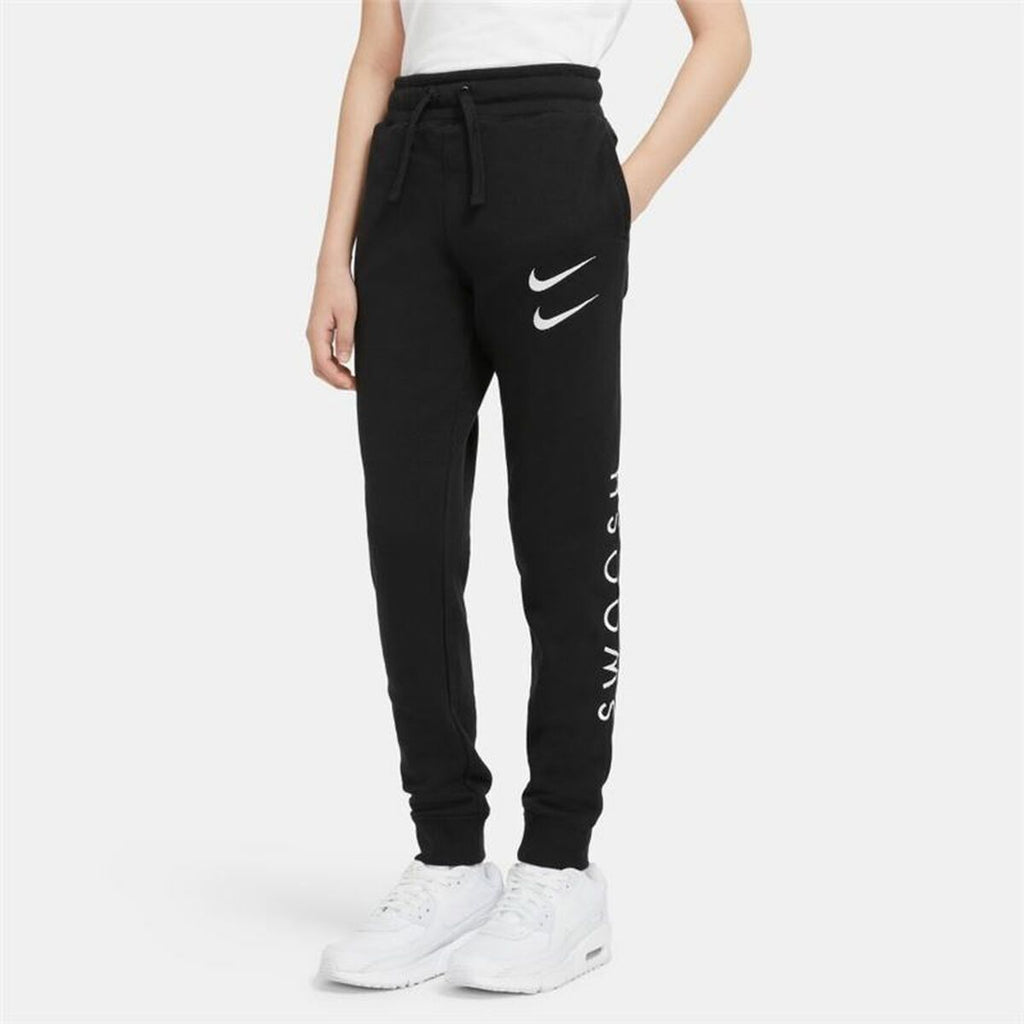 Nike Swoosh Boys' Shorts - Black von Nike | BYAG.