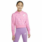 Nike Print Girls' Hoodie - Pink von Nike | BYAG.