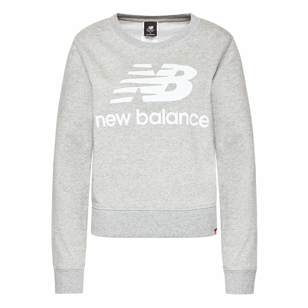 Women’s Sweatshirt without Hood New Balance WT91585 Grey