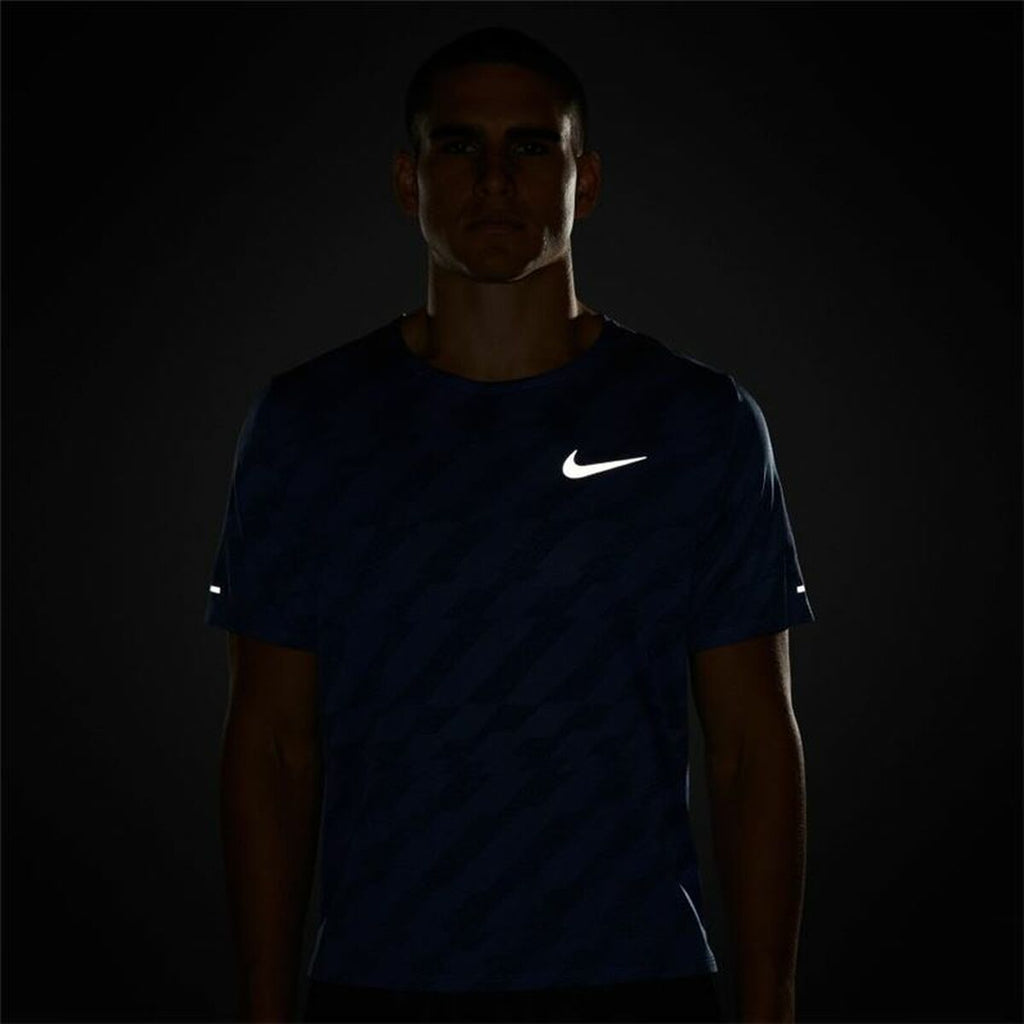 Nike Dri-FIT Miler Future Fast Men's T-Shirt - Blue von Nike | BYAG.