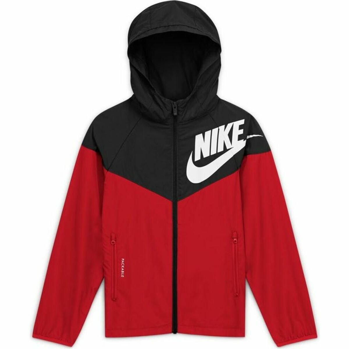 Nike Sportswear Windrunner Boys' Jacket - Red von Nike | BYAG.