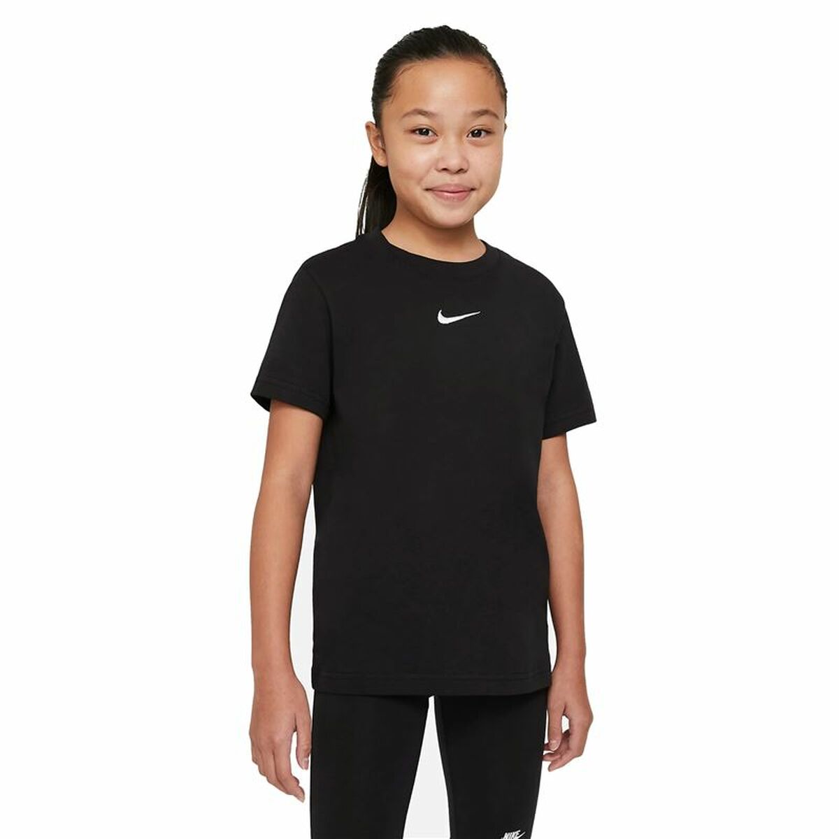 Nike Sportswear Girls' T-Shirt - Black von Nike | BYAG.