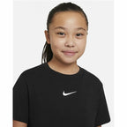 Nike Sportswear Girls' T-Shirt - Black von Nike | BYAG.