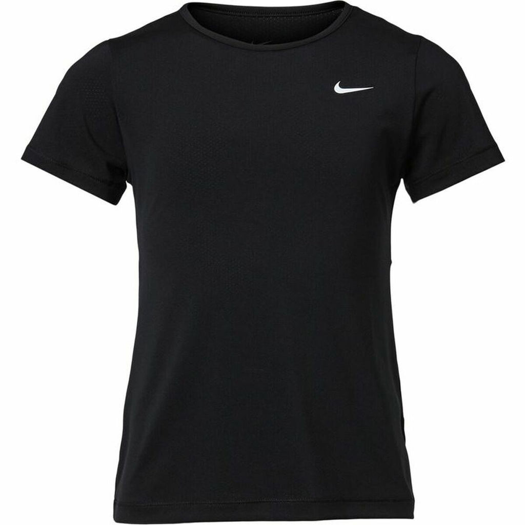 Nike Pro 92 % Polyester 8 % Spandex Girls' T-Shirt - Black von Nike | BYAG.