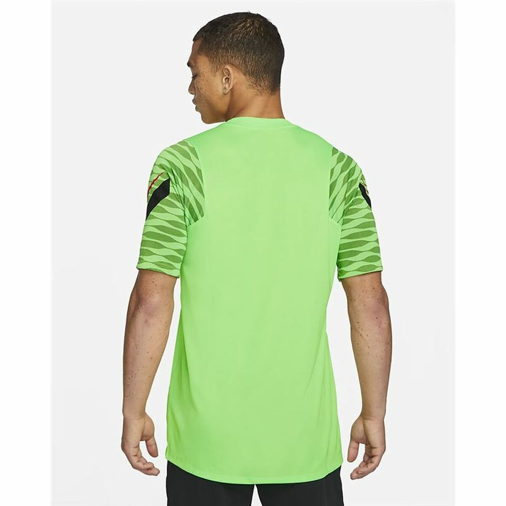 Nike Short-sleeved Dri-FIT Strike Men's Football Shirt - Green von Nike | BYAG.