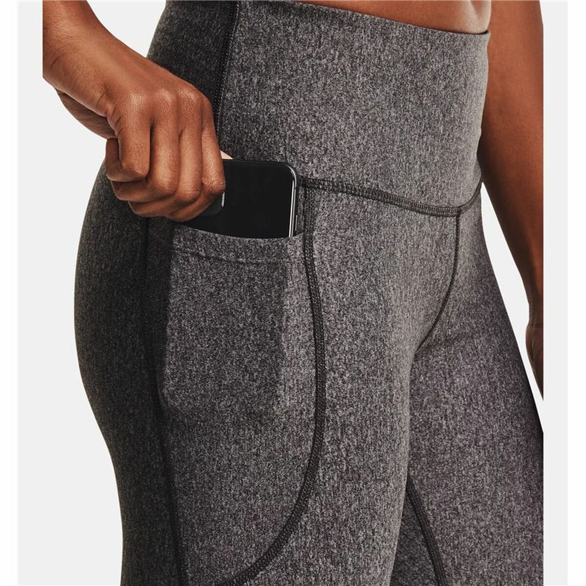 Under Armour Sportleggings Damen Dunkelgrau – Produktansicht 9
