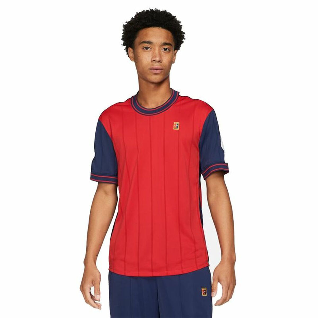 Nike Court Dri-FIT Slam Men's T-Shirt - Red von Nike | BYAG.