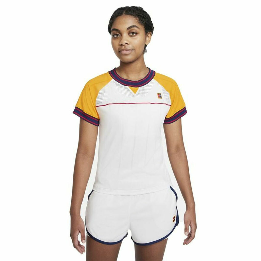 Nike Court Dri-FIT Slam Women's T-Shirt - White von Nike | BYAG.