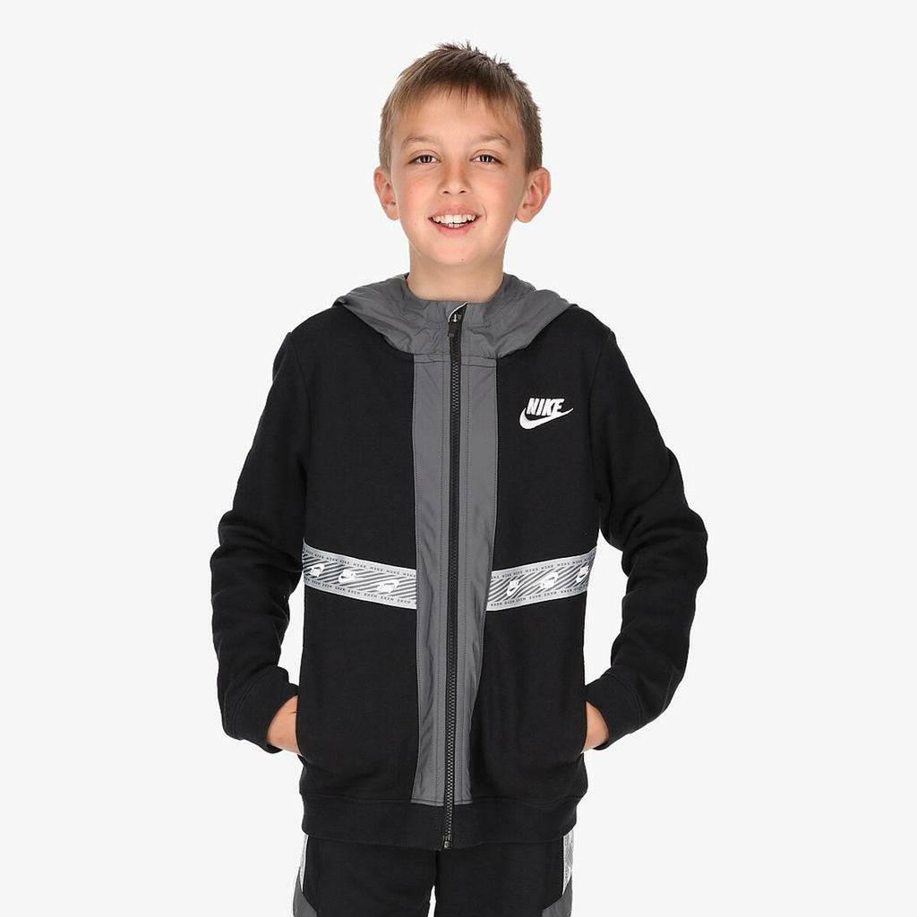 Nike Cotton Kids' Jacket - Black von Nike | BYAG.