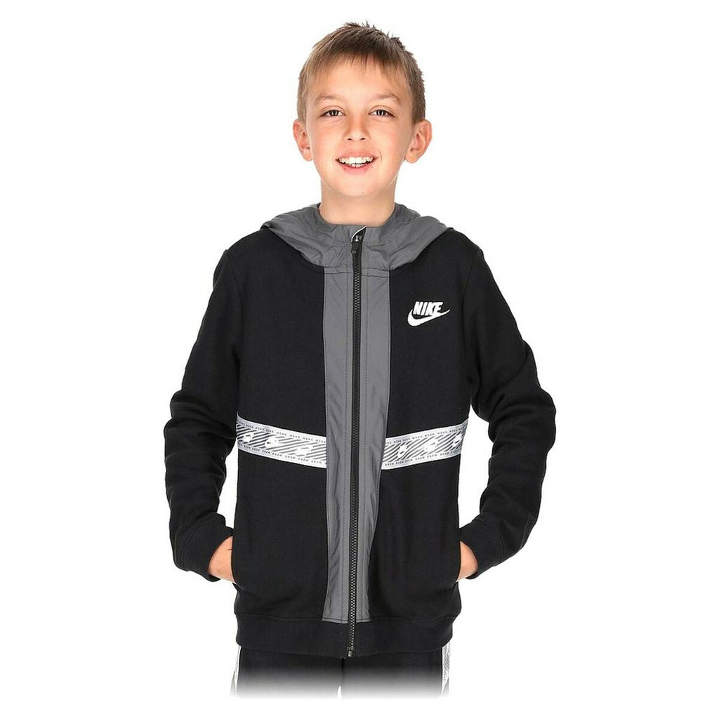Nike Cotton Kids' Jacket - Black von Nike | BYAG.