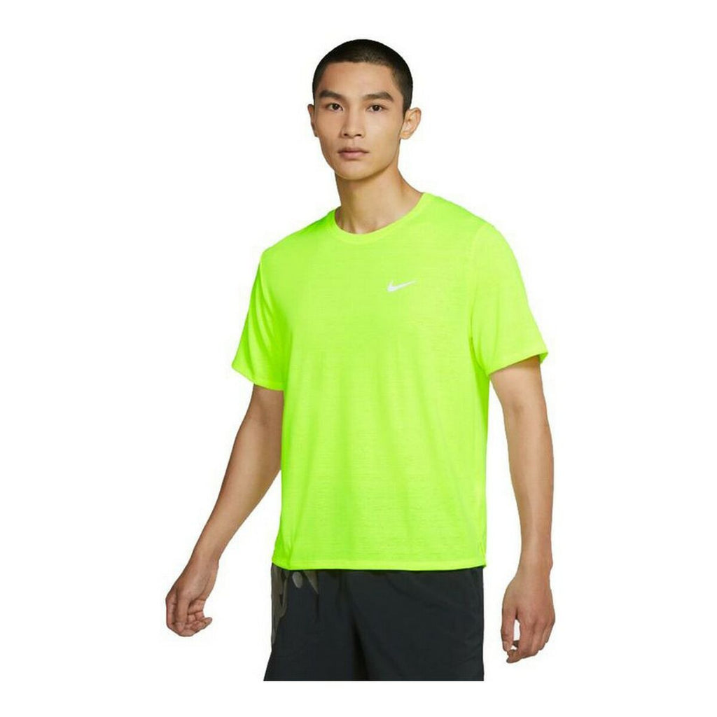 Nike Short-sleeve Dri-FIT Miler Men's T-Shirt - Yellow von Nike | BYAG.