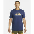 Nike Short-sleeve Pro Dri-FIT Men's T-Shirt - Blue von Nike | BYAG.