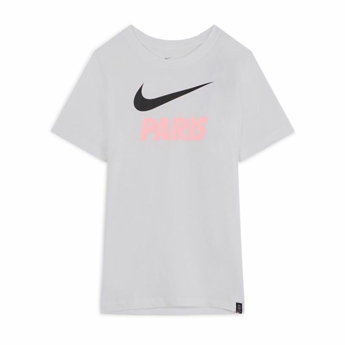 Nike PSG Swoosh Club Kids' T-Shirt - White von Nike | BYAG.
