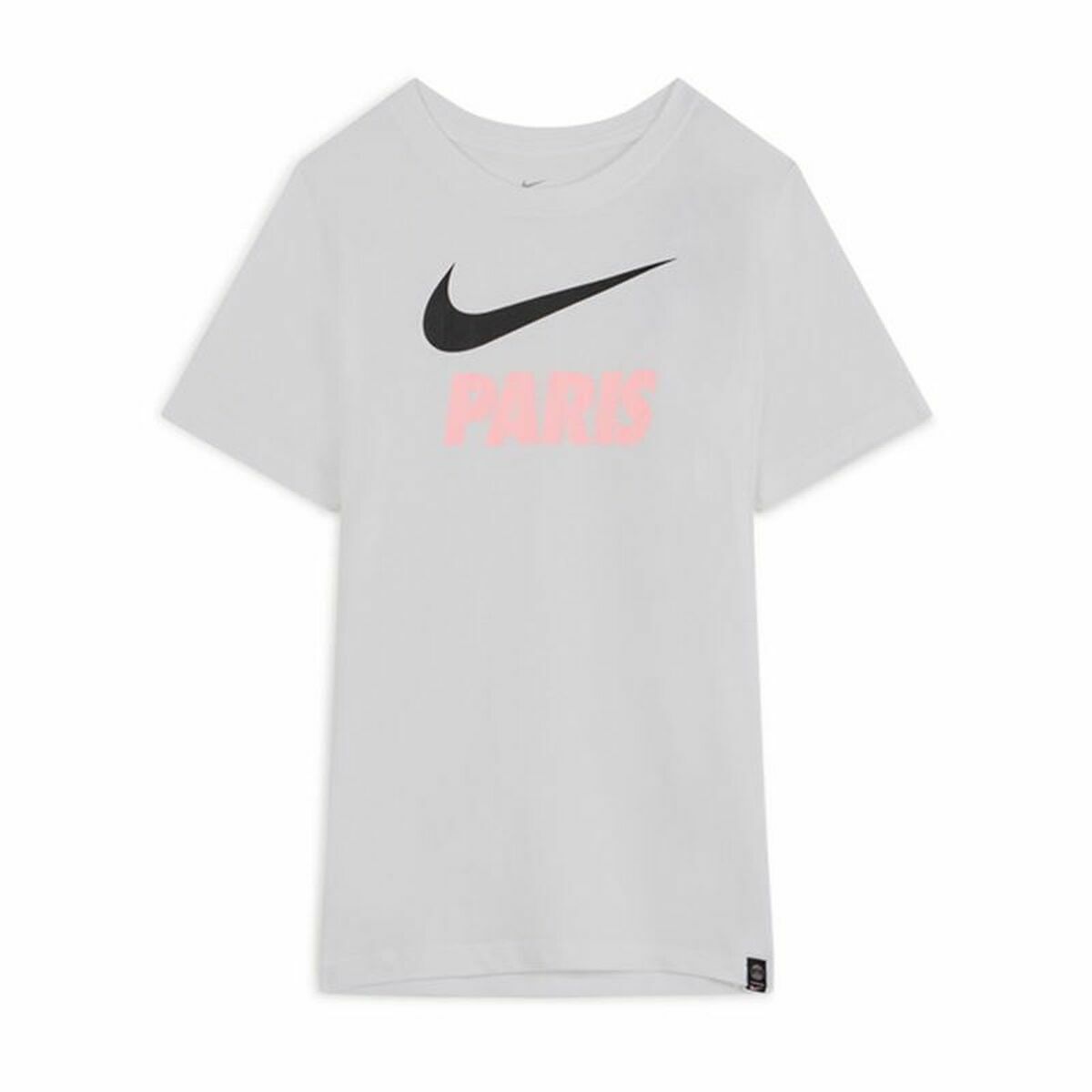 Nike PSG Swoosh Club Kids' T-Shirt - White von Nike | BYAG.