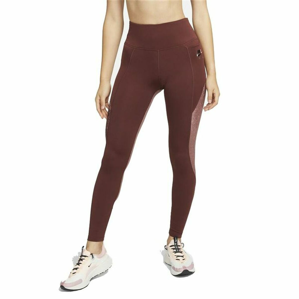 Nike Air Dri-FIT Fast Women's Leggings - Brown von Nike | BYAG.