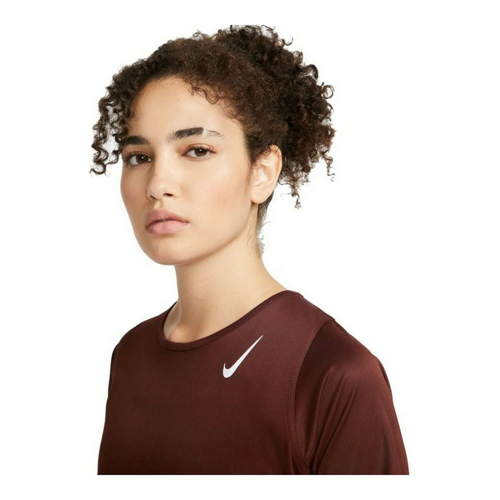 Nike Short-sleeve Dri-FIT Race Women's T-Shirt - Brown von Nike | BYAG.