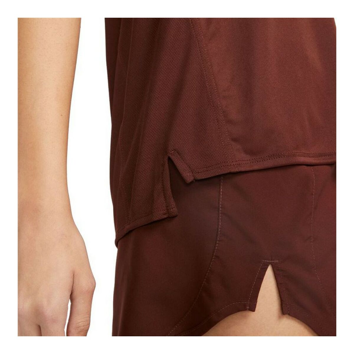 Nike Short-sleeve Dri-FIT Race Women's T-Shirt - Brown von Nike | BYAG.