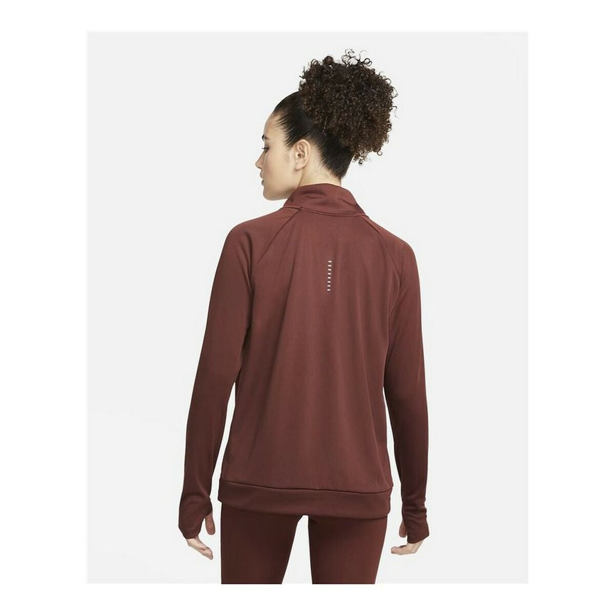 Nike Dri-FIT Swoosh Run Women's T-Shirt - Brown von Nike | BYAG.