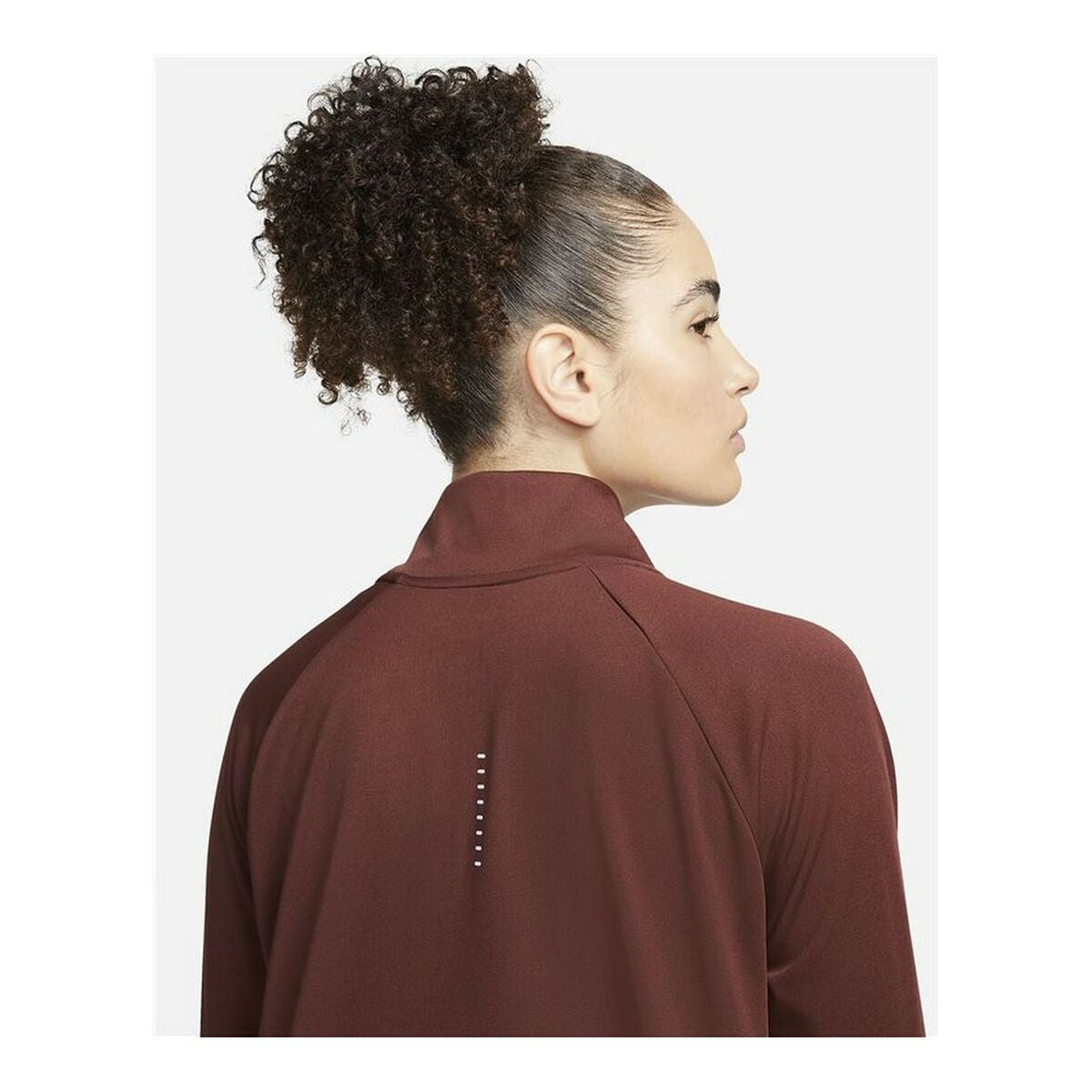 Nike Dri-FIT Swoosh Run Women's T-Shirt - Brown von Nike | BYAG.