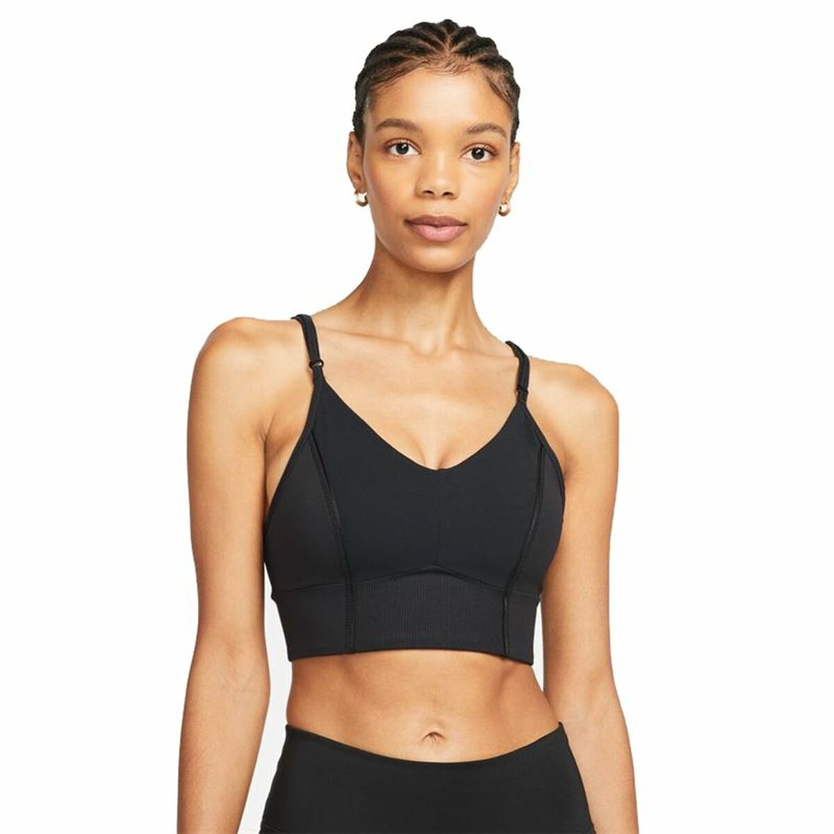 Nike Bra Yoga Dri-FIT Indy Women's Sports & Outdoors - Black von Nike | BYAG.