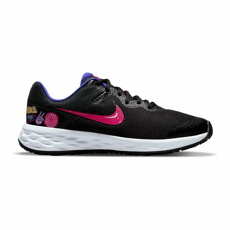 Nike Revolution 6 Girls' Trainers - Black