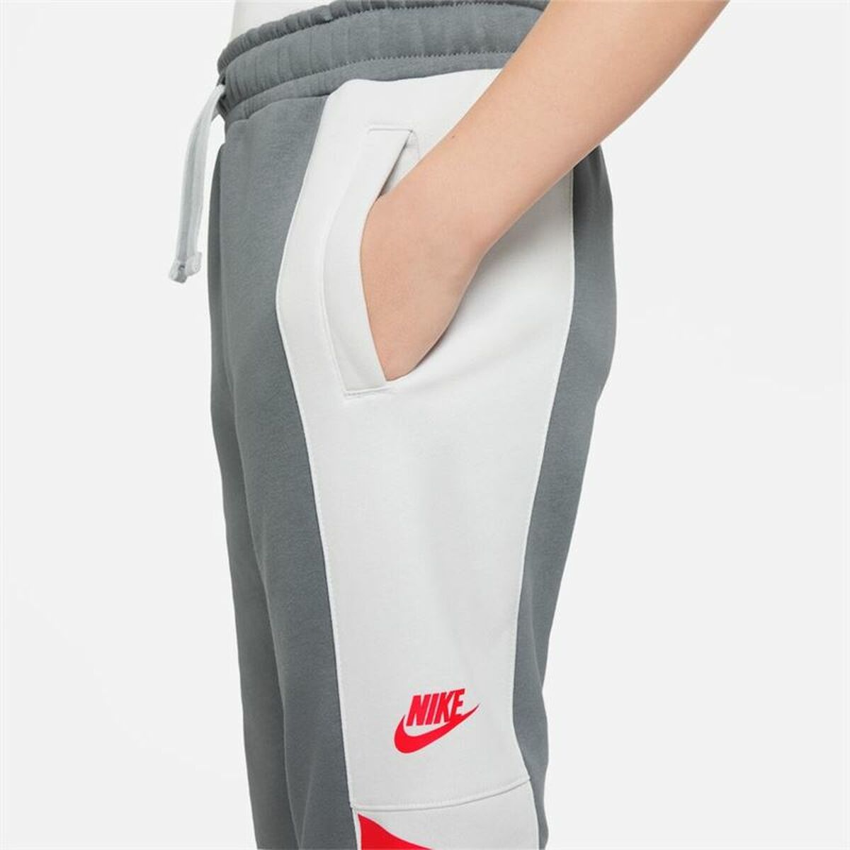 Nike Sportswear Dark Boys' Track Pants - White, Dark Grey von Nike | BYAG.