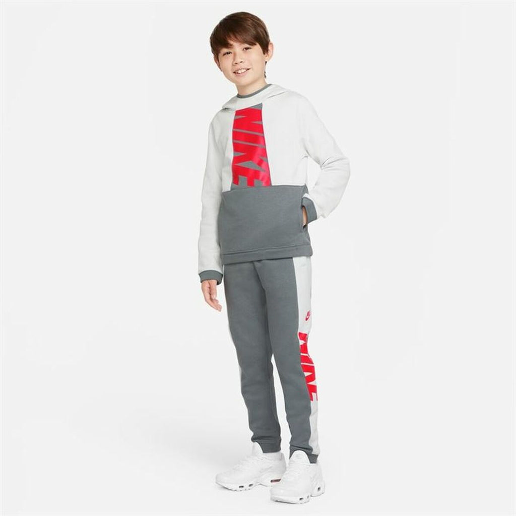 Nike Sportswear Dark Boys' Track Pants - White, Dark Grey von Nike | BYAG.