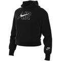 Nike Air FT Crop Kids' Hoodie - Black von Nike | BYAG.