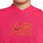 Nike Crop Kids' Hoodie - Pink, White von Nike | BYAG.