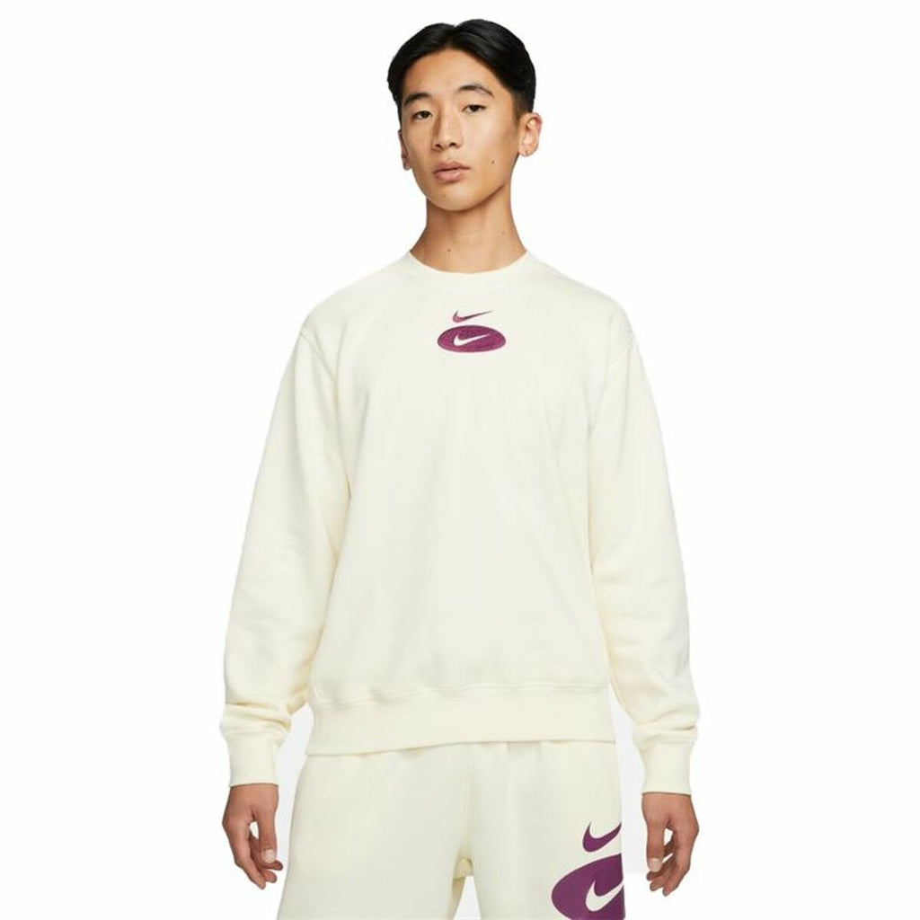 Nike Without Hood Swoosh League Men's Hoodie - White von Nike | BYAG.