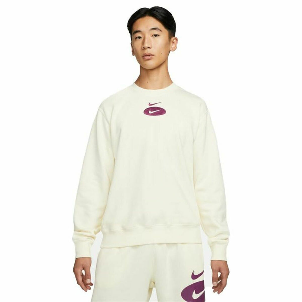 Nike Without Hood Swoosh League Men's Hoodie - White von Nike | BYAG.