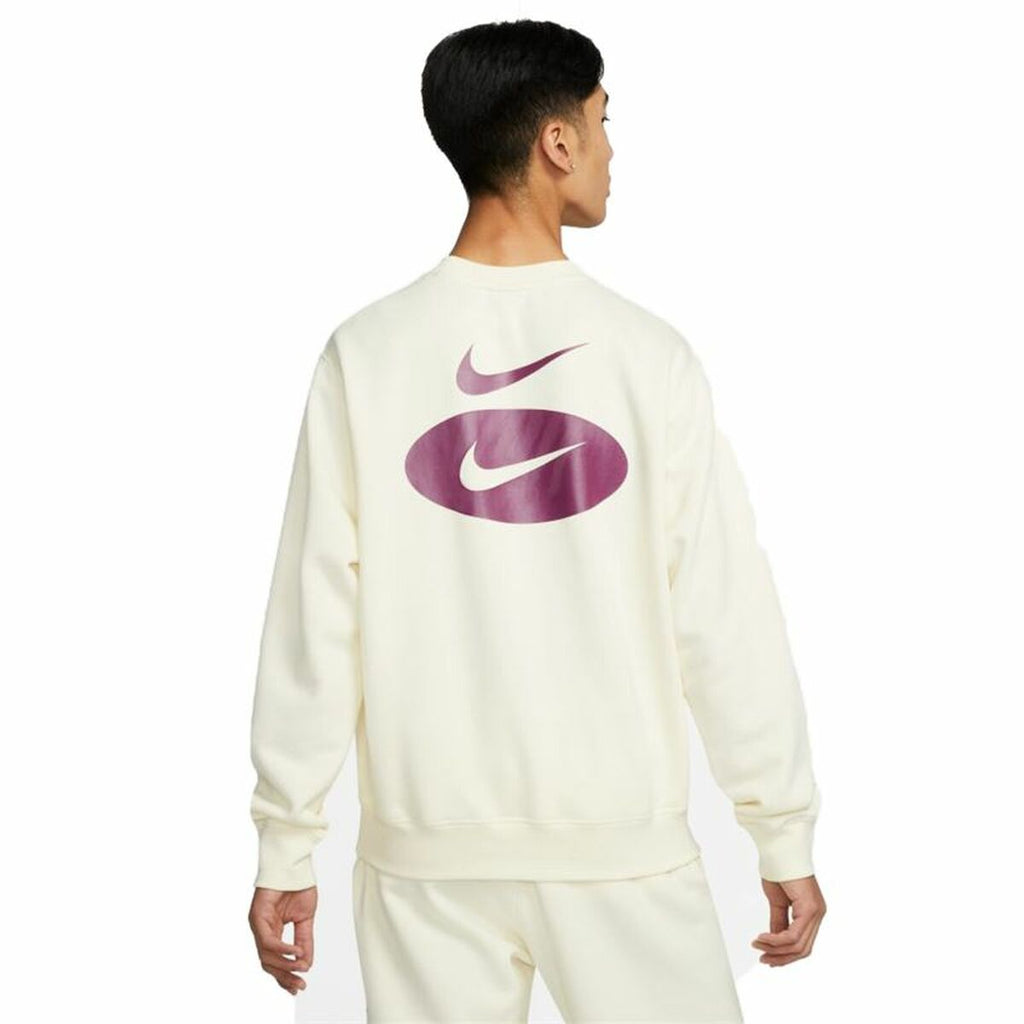 Nike Without Hood Swoosh League Men's Hoodie - White von Nike | BYAG.